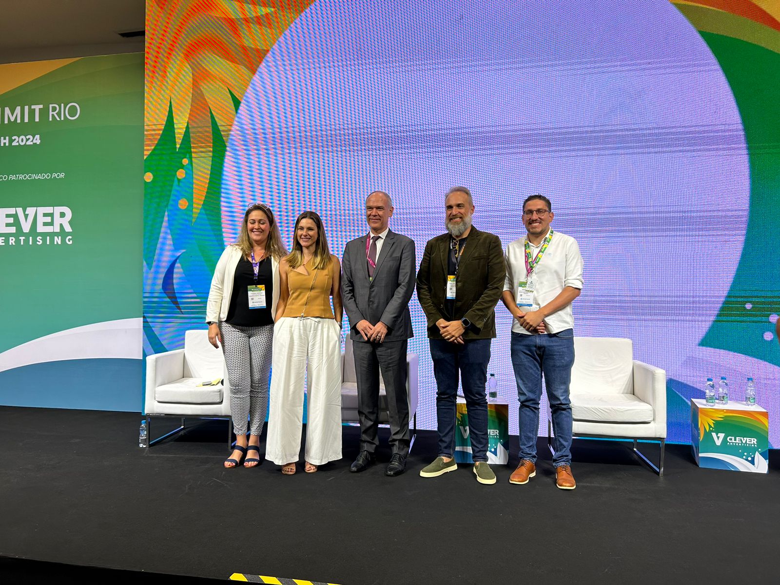 Participantes da palestra