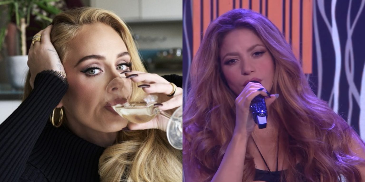 Adele e Shakira foram alvo de acusações de plágio envolvendo músicas de artistas brasileiros