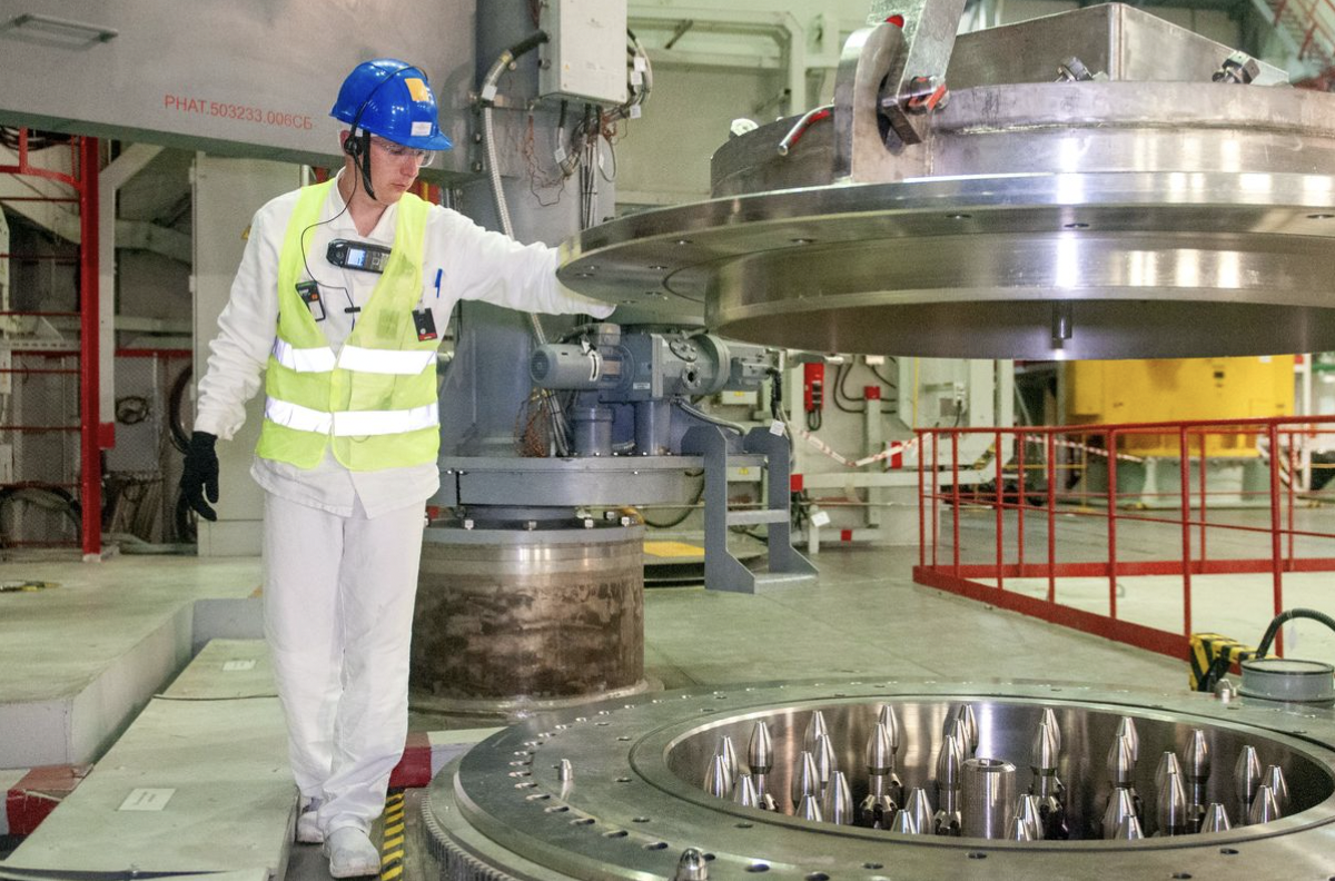 Usina nuclear de Beloyarsk, na Rússia, onde a Rosatom concluiu programa pioneiro de uso de combustível com actinídeos menores em reator comercial.