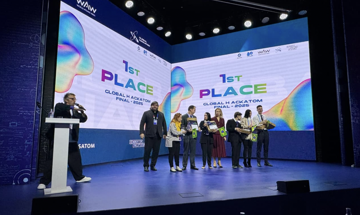 Estudantes participam de competição de inovação em tecnologia nuclear promovida pela Rosatom