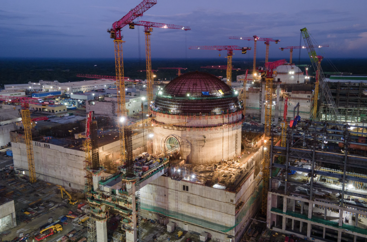 Usina nuclear de Rooppur, em Bangladesh, projeto desenvolvido pela Rosatom como parte da expansão global da energia nuclear