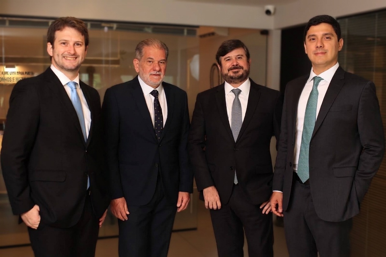 Tiago Cisneiros, Luiz Mário Moutinho, João Loyo e Cristiano Luzes
